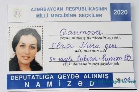 Elza Seyidcahanın deputatlığa namizədliyi qeydə alındı - Fotolar