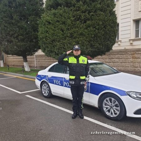 Yol polisi yeni geyimdə - FOTO 
