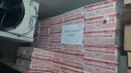 “Bizim Market”də 12 ton saxta kərə yağı aşkarlandı - FOTO