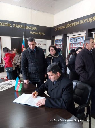 ADPU-nun Quba Filialının əməkdaşları Şəhidlər Xiyabanını ziyarət edib