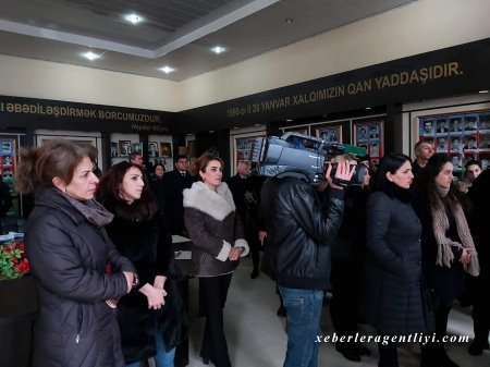 ADPU-nun Quba Filialının əməkdaşları Şəhidlər Xiyabanını ziyarət edib