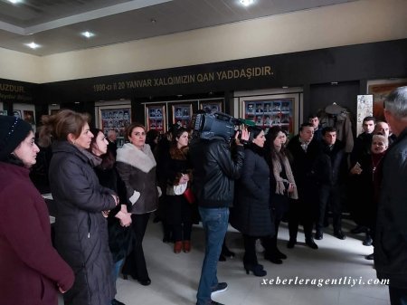ADPU-nun Quba Filialının əməkdaşları Şəhidlər Xiyabanını ziyarət edib