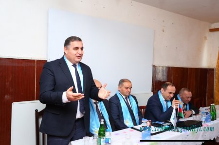 120 saylı Cəbrayıl-Qubadlı seçki dairəsindən YAP-ın deputatlığa namizədi Ceyhun Məmmədov seçicilərlə görüşlərini davam etdirir