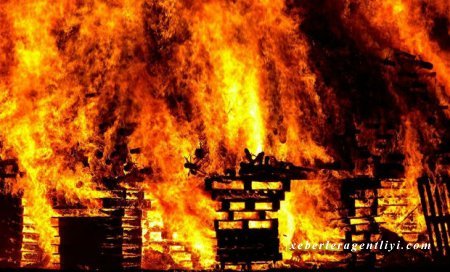 Abşeronda güclü yanğın başlayıb — SON DƏQİQƏ