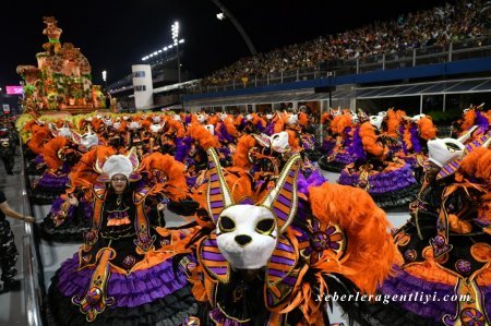 Braziliya karnavalı gələnlərin sayına görə rekord vurur