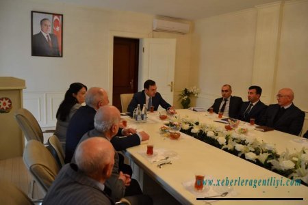 Nahid Bağırov ağsaqqallarla görüşüb-FOTOLAR