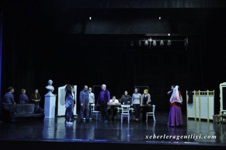 Akademik Milli Dram Teatrında “Filumena Marturano” tamaşasının məşqləri davam edir