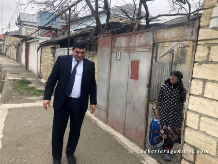 ADPU-nun Quba filialının əməkdaşları bayram münasibətilə aztəminatlı ailələri və şəhid ailəsini ziyarət ediblər
