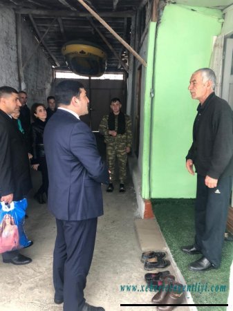 ADPU-nun Quba filialının əməkdaşları bayram münasibətilə aztəminatlı ailələri və şəhid ailəsini ziyarət ediblər