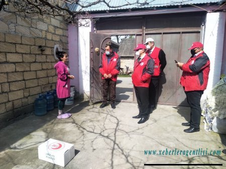 Novruz Aslanov İsmayıllıda növbəti humanitar aksiya keçirdi- FOTO