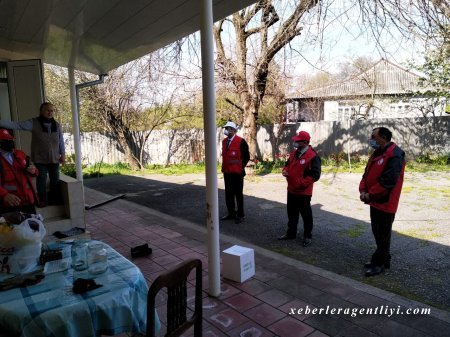 Novruz Aslanov İsmayıllıda növbəti humanitar aksiya keçirdi- FOTO
