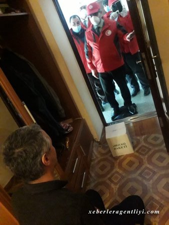 Novruz Aslanov İsmayıllıda növbəti humanitar aksiya keçirdi- FOTO