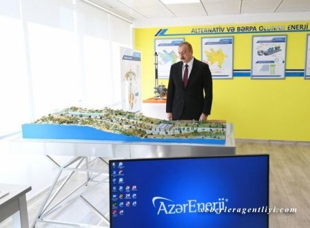 İlham Əliyev Bakıda açılışda - FOTO