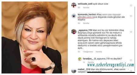 Efirdə söyüş söyən Afaq Bəşirqızını BİABIR ETDİLƏR: "Xalqdan üzr istə"