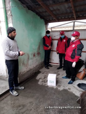 Novruz Aslan İsmayıllıda növbəti humanitar aksiya keçirdi.