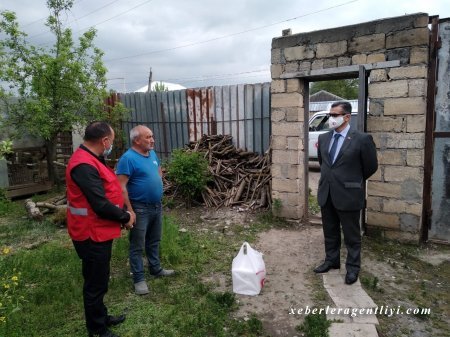Millət Vəkili Novruz Aslan İsmayıllıda humanitar aksiya keçirdi.