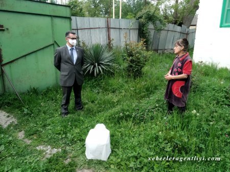 Millət Vəkili Novruz Aslan İsmayıllıda humanitar aksiya keçirdi.