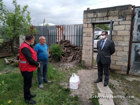 Millət Vəkili Novruz Aslan İsmayıllıda humanitar aksiya keçirdi.