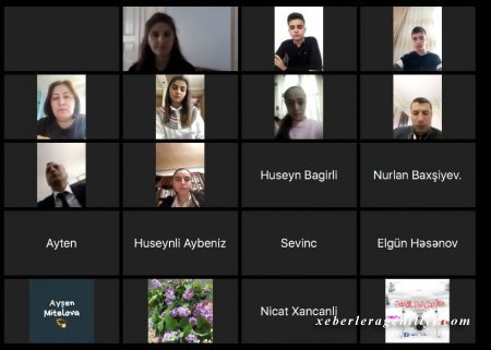 " Heydər Əliyev Müasir Gənclər Siyasətinin Banisidir" adlı onlayn konfrans keçirilmişdir.