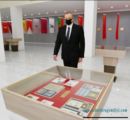 Prezident İlham Əliyev Tərtər rayonundadır