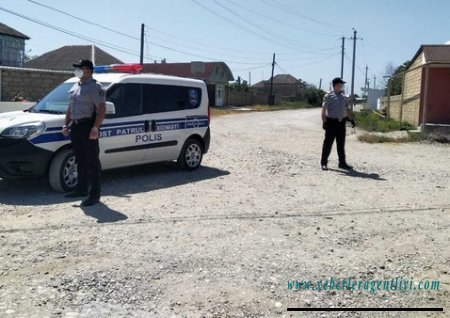 Azərbaycanda daha bir kənd polislər tərəfindən nəzarətə götürüldü