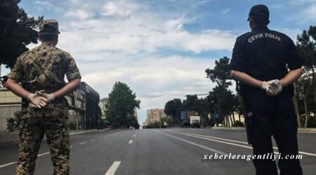 Bakıda bəzi yerlərdə polis postları götürüldü Bakıda bəzi yerlərdə polis postları götürüldü