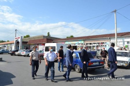 İsmayıllıda dövlət rəsmiləri daha bir COVID-19 reydi keçirib  