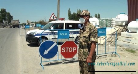 Bakıda karantin postları yenidən quruldu