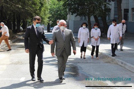 Tədris Terapevtik Klinikasında yeni oksigen generatoru işə salınıb