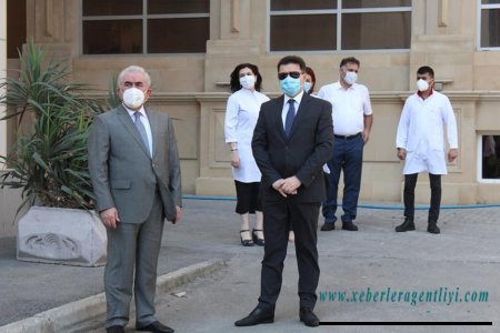 Tədris Terapevtik Klinikasında yeni oksigen generatoru işə salınıb