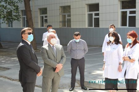 Tədris Terapevtik Klinikasında yeni oksigen generatoru işə salınıb