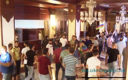 Bu gecə Bakıda baş verənlər - Video