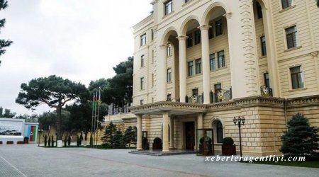 Müdafiə Nazirliyi cəbhədəki son vəziyyət barədə məlumat yaydı