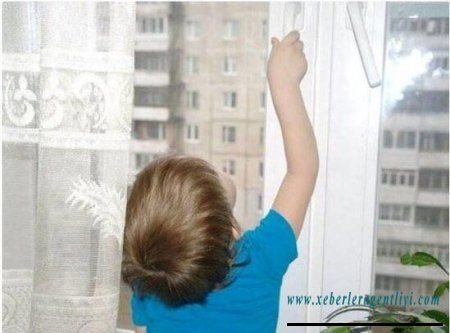 Bakıda uşaq dördüncü mərtəbədən yıxılıb