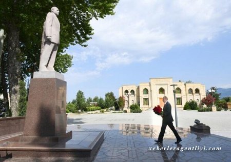 İlham Əliyev İsmayıllıya getdi