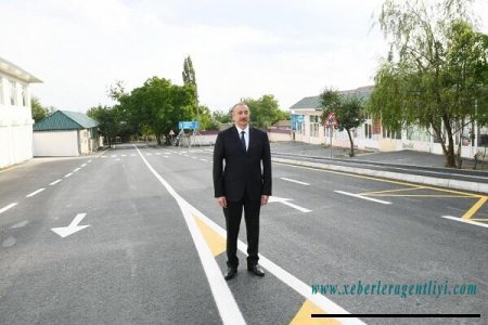 Prezident Qəbələdə: Şəhid generalla bağlı tapşırıq verdi