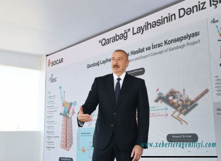 Dövlət başçısı: "Azərbaycanda bütün neft-qaz layihələri uğurla icra edilir" Dövlət başçısı: "Azərbaycanda bütün neft-qaz layihələri uğurla icra edilir"