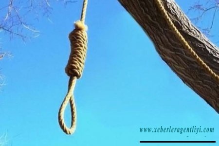 47 yaşlı kişi özünü asdı - Salyanda