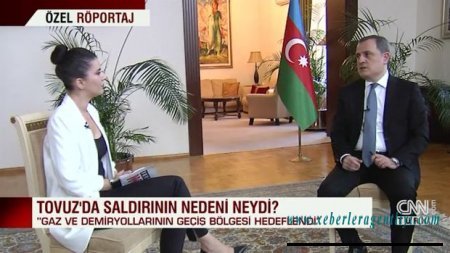 Ceyhun Bayramov “CNNTürk”ə müsahibə verdi - VİDEO