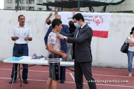 Sağlamlıq imkanları məhdud uşaqların qatıldığı inkluziv idman yarışları təşkil edilib