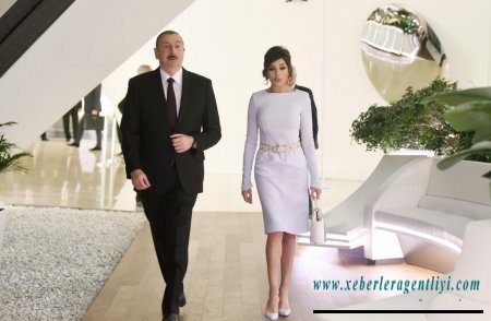 İlham Əliyev və Mehriban Əliyeva ADA Universitetinin iki yeni korpusunun açılışında