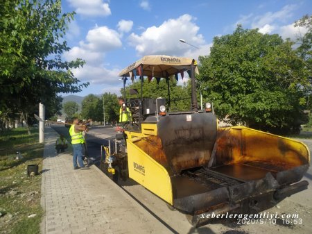 İsmayıllıda avtomobil yolları cari təmir olunur