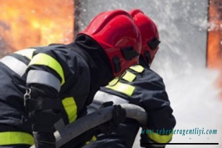 Bakıda yaşayış binasında YANĞIN