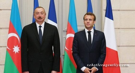 Emmanuel Makron İlham Əliyevə zəng edib