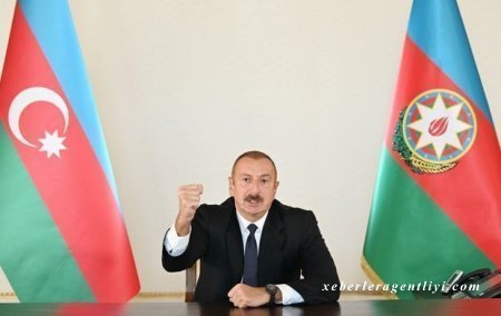 İlham Əliyev: “Azərbaycan ordusu Cəbrayılın Şıxəli Ağalı, Sarıcalı, Məzrə kəndlərini azad edib”