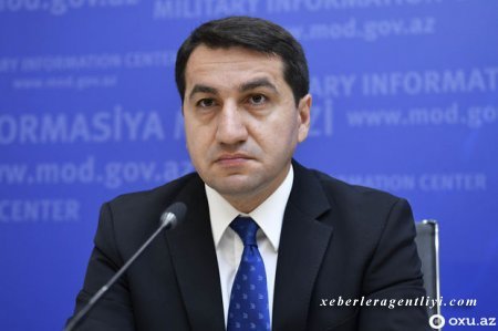 Hikmət Hacıyev: “Son raket hücumları Ermənistanın hərbi doktrinasının necə aqressiv olduğunu təsdiqlədi”