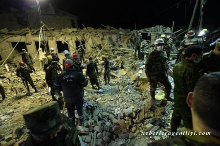 Ermənilərin Gəncəni raket atəşəni tutması nəticəsində ölən və yaralananların sayı artdı - RƏSMİ