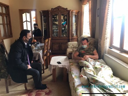İsmayıllıda qazilərin ailələri növbəti dəfə ziyarət olunub