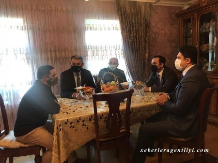 İsmayıllıda qazilərin ailələri növbəti dəfə ziyarət olunub