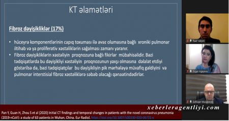 “COVID-19-la mübarizədə birlikdə güclüyük” vebinarı keçirilib